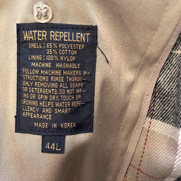 Vintage Richman single breasted trench coat - Picture 5 of 7